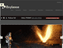 Tablet Screenshot of oxylance.com